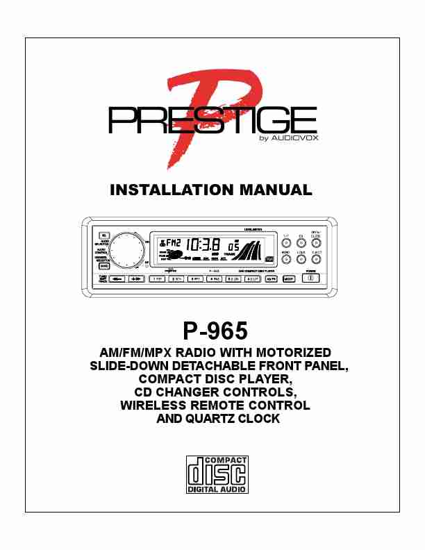 Audiovox Stereo System P-965-page_pdf